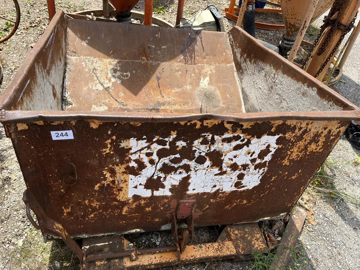 Staplerkippmulde ca. 1000 Liter