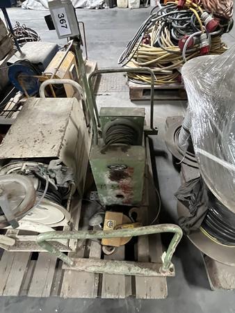 ALKO Hochbauseilwinde mit Klobenrad 250 kg / 380 V ALKO Hochbauseilwinde mit Klobenrad 250 kg / 380 V