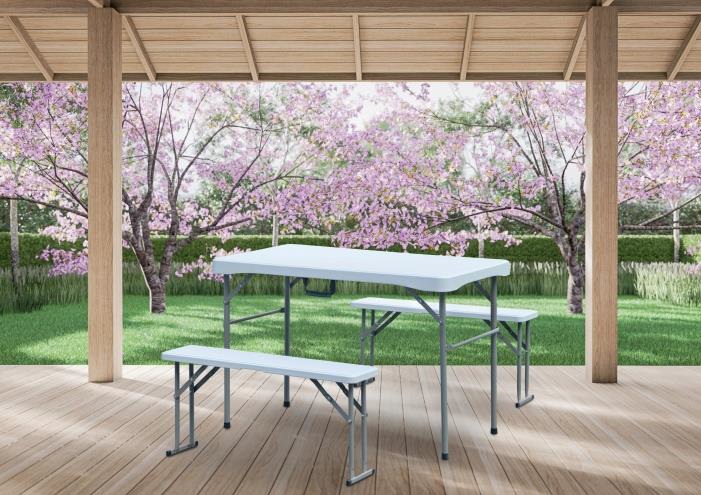 Biergarnituren Set klappbar, Tisch 113x61x74cm, Hocker 90x20x41cm?d=2025-09-02 13:06:03