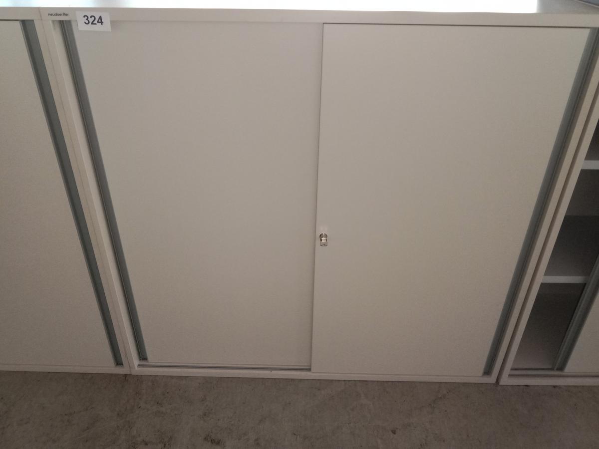 Neudörfler Aktenschrank, 120x45x113cm, 3 Ordner hoch, cremefarbig, mit Schlüssel?d=2025-09-02 14:41:12