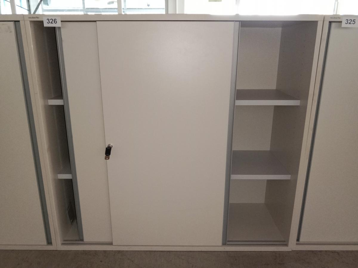 Neudörfler Aktenschrank, 120x45x113cm, 3 Ordner hoch, cremefarbig, mit Schlüssel?d=2025-09-02 13:06:20