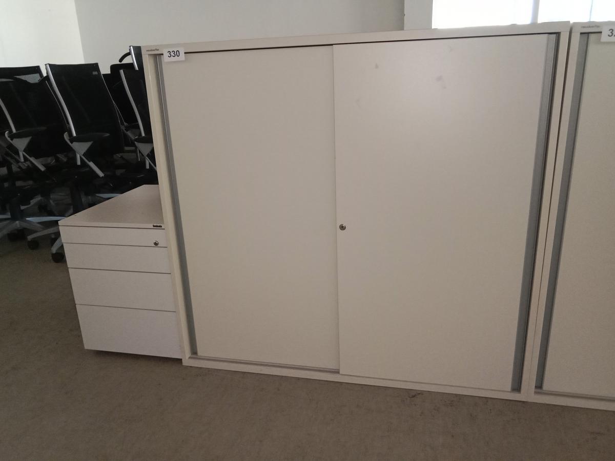 Neudörfler Aktenschrank, 120x45x113cm, 3 Ordner hoch, cremefarbig, mit Schlüssel?d=2025-09-02 14:39:49