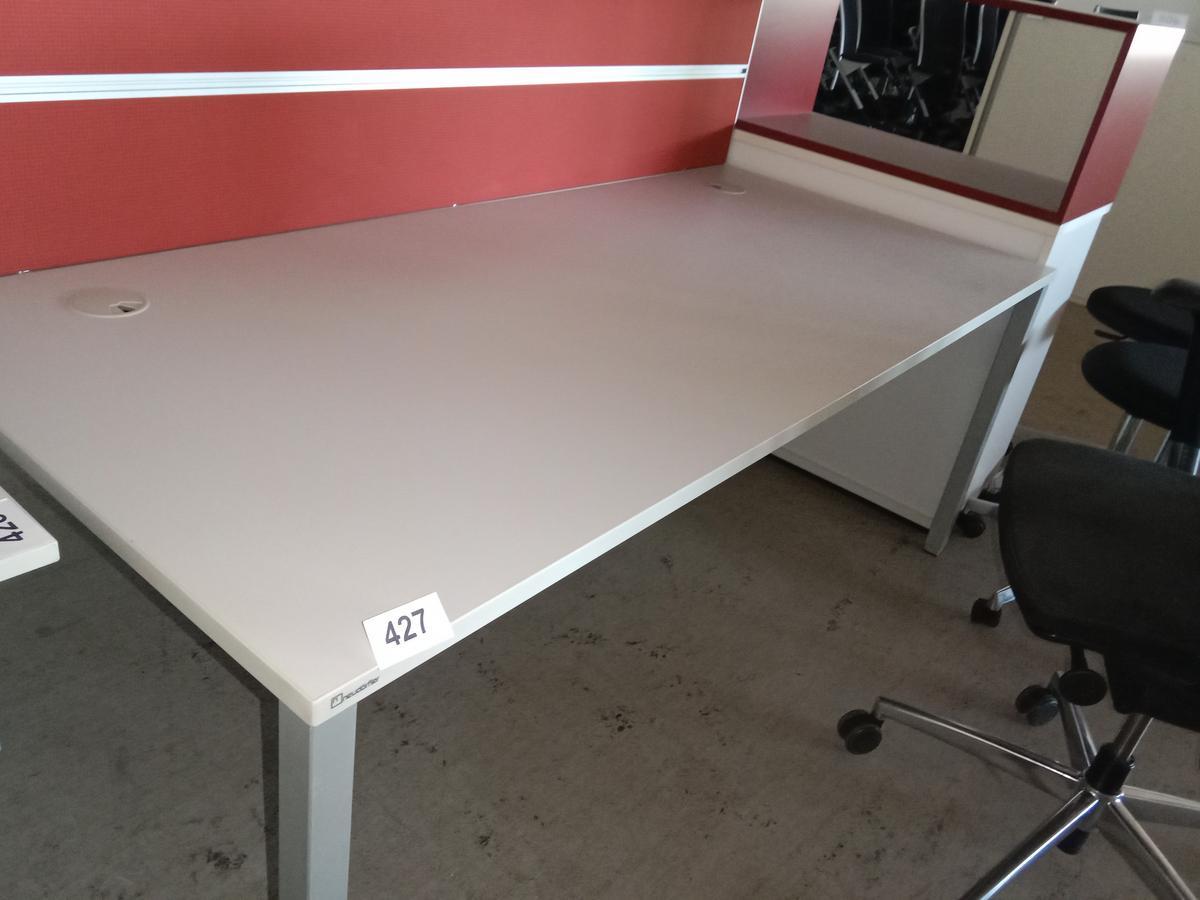 Neudörfler Doppelarbeitsplatz, Schreibtisch je 180x80cm, mit Trennwand?d=2025-09-02 13:05:57