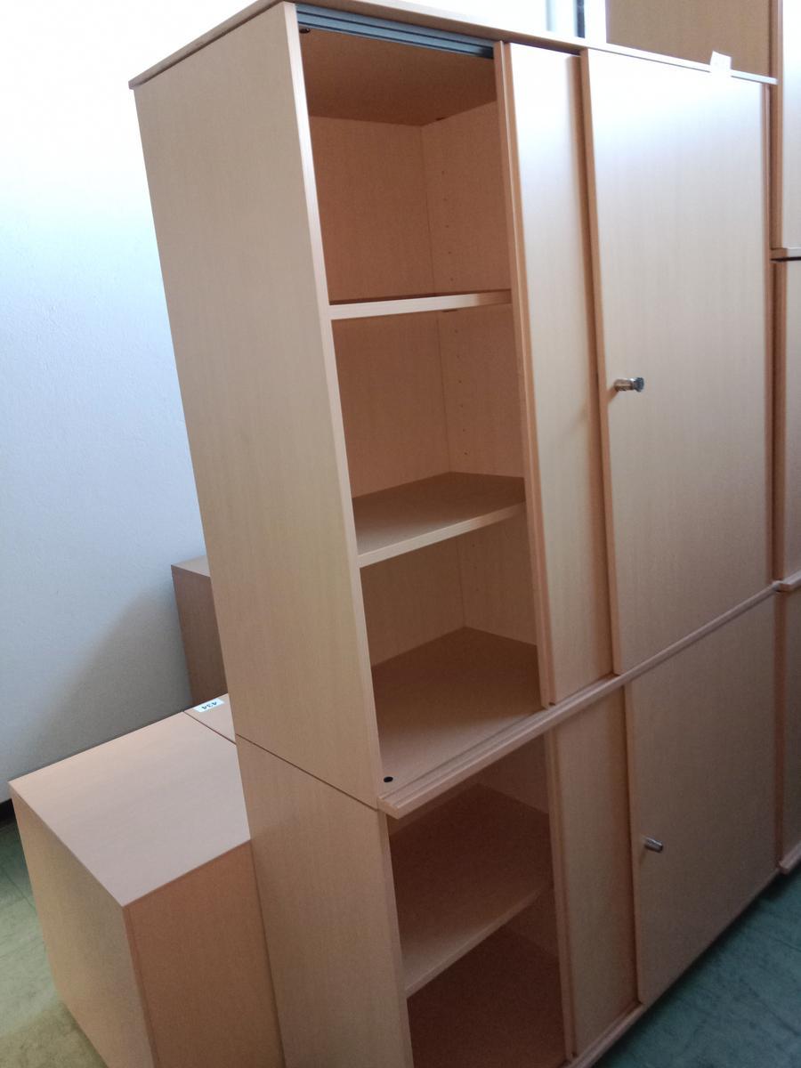 Bene Aktenschrank, Buche, ca. 120x45x190cm, 5 Ordner hoch?d=2025-09-02 14:48:34