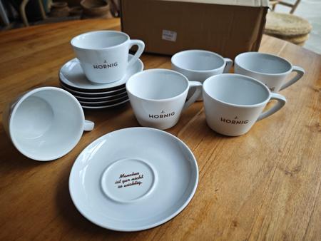 Cappuccino Tassen inkl. Untertassen, 6 Stk. Cappuccino Tassen inkl. Untertassen, 6 Stk.
