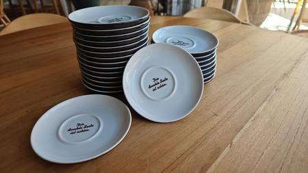 Espresso Untertassen, 24 Stk. Espresso Untertassen, 24 Stk.
