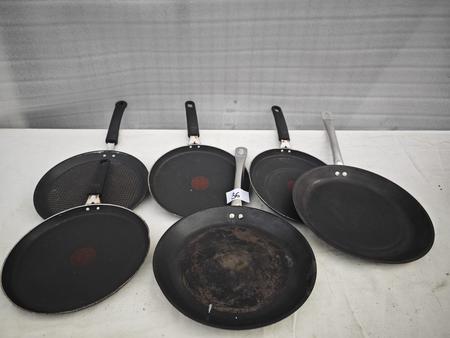 Pfannen, 6 Stk. Pfannen, 6 Stk.