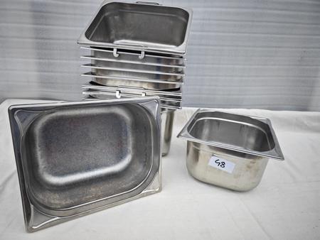 GastroNorm 1/2 Einsätze, 10 Stk. GastroNorm 1/2 Einsätze, 10 Stk.