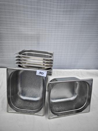 GastroNorm 1/2 Einsätze, 9 Stk. GastroNorm 1/2 Einsätze, 9 Stk.