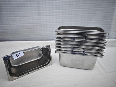 GastroNorm 1/3 Einsätze, 9 Stk. GastroNorm 1/3 Einsätze, 9 Stk.