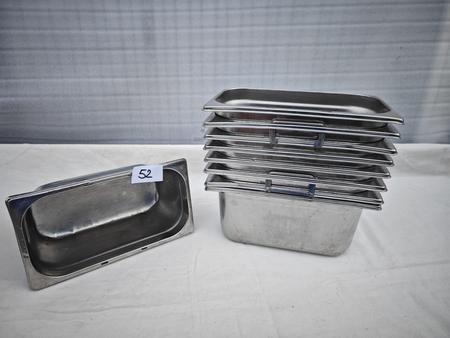 GastroNorm 1/3 Einsätze, 9 Stk. GastroNorm 1/3 Einsätze, 9 Stk.