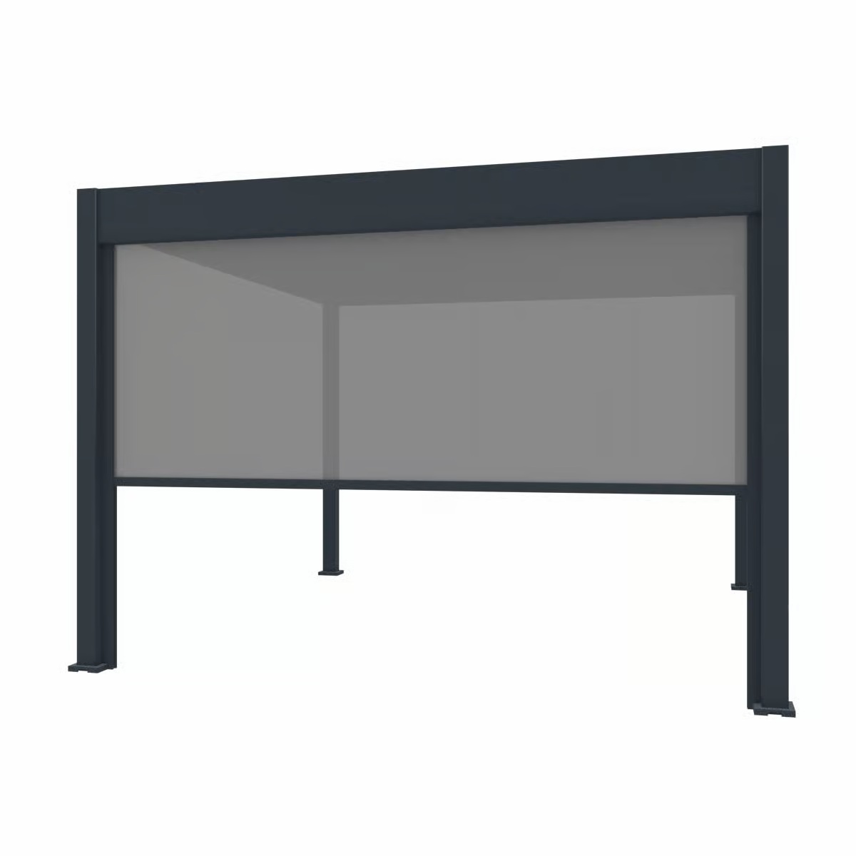 Sonne und Windschutzrollo Anthrazit, 3m, für 3m Seite?d=2025-09-14 08:02:46