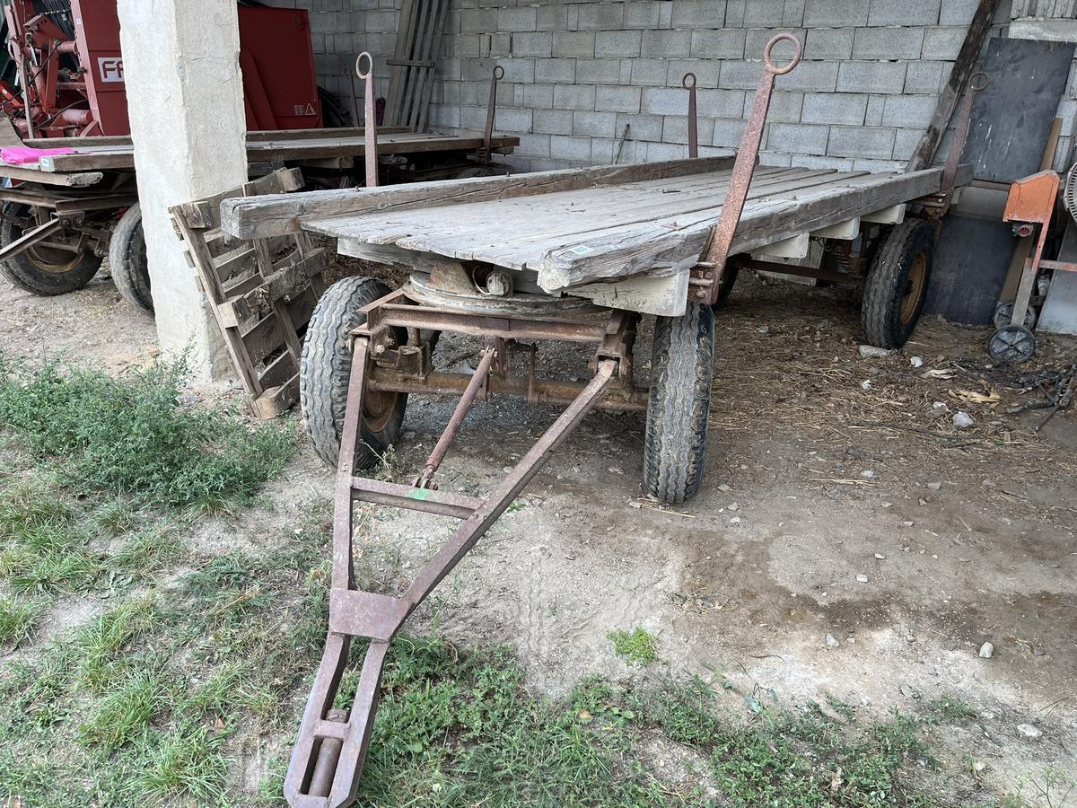 Plateauanhänger, ausziehbar,  2-achsig, ohne Kipper für Holz/Langguttransport, BJ unbekannt?d=2025-09-14 08:03:00
