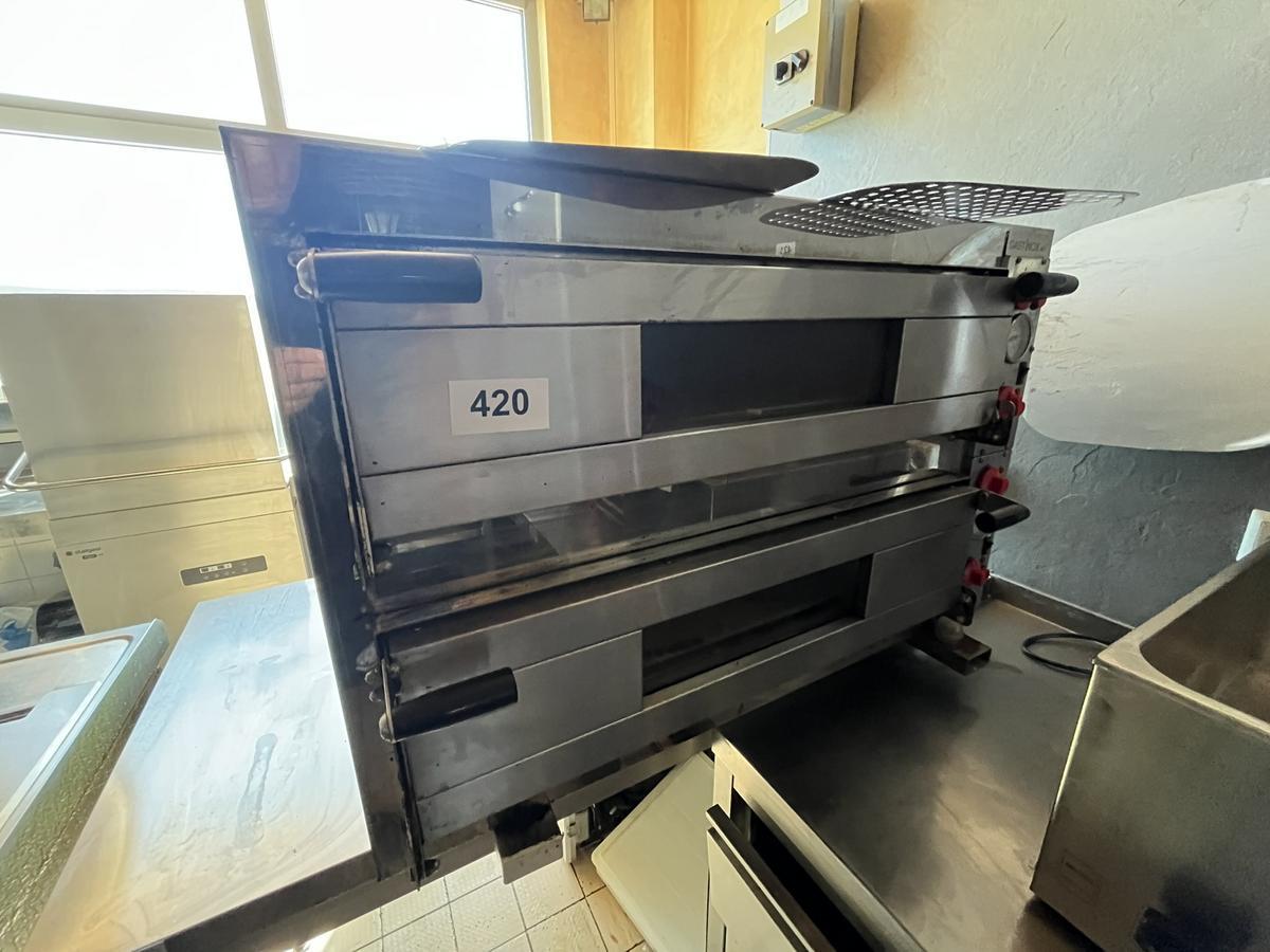 Pizzaofen 2 Etagen Franco Benetto FV 44-10 KW , 90/90/65 cm?d=2025-09-14 08:01:23