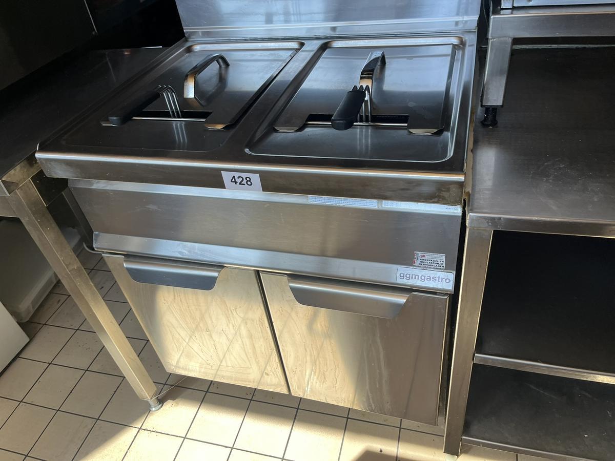 GGM BERTO Gas Doppelfritteuse Korb 30/40/17 cm 33 KW 80/70/110 cm?d=2025-09-14 09:37:33