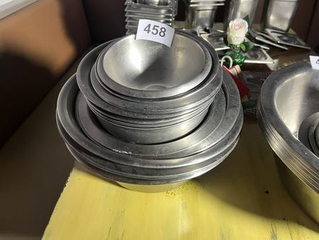 20 teiliges Edelstahl Kochschüsselset 20 teiliges Edelstahl Kochschüsselset