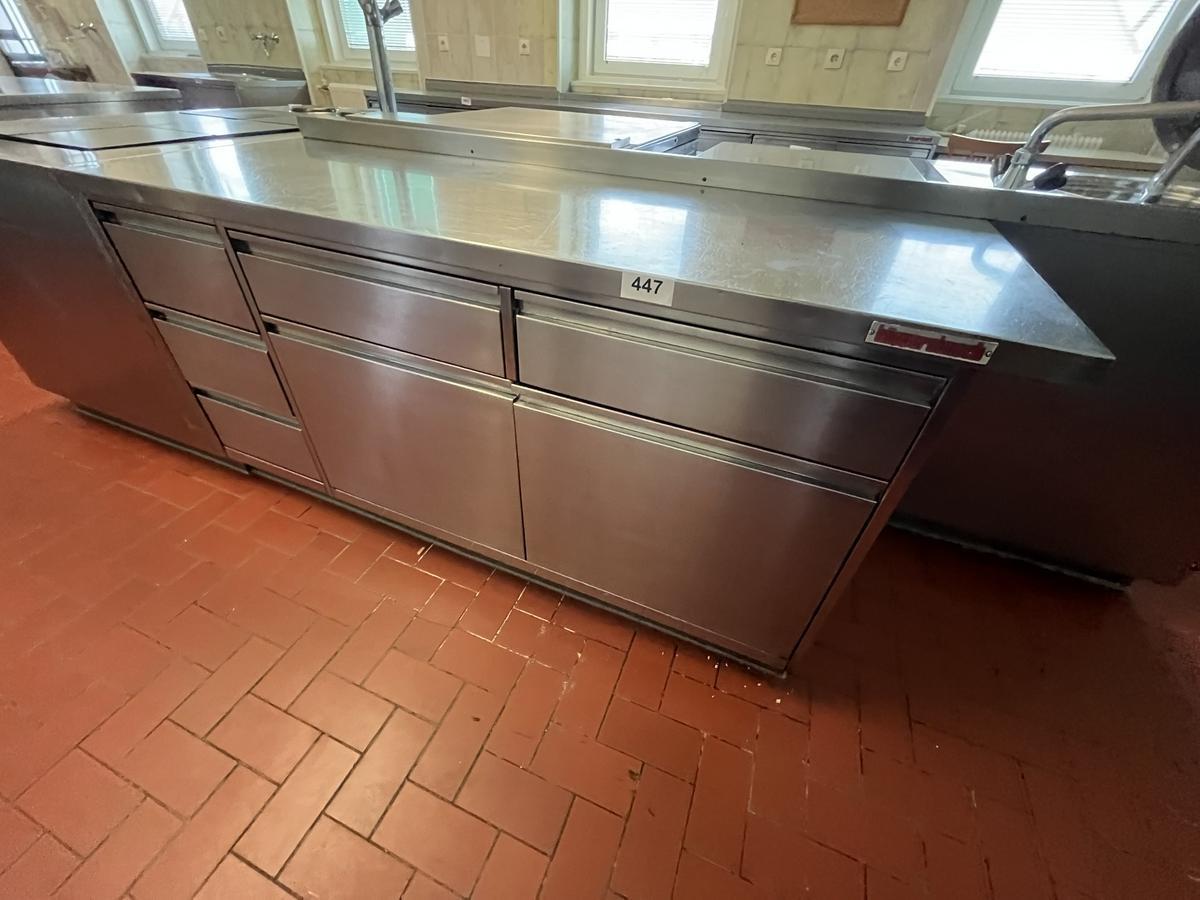 Küppersbusch Edelstahlmodul 172/60 cm 5 Laden / Doppeltüre