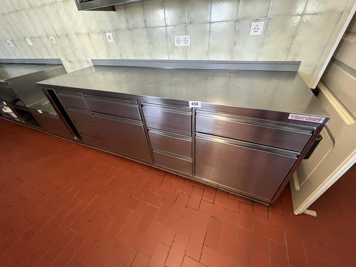 Küppersbusch Arbeitsmodul ca. 221/70 cm 9 Laden / Flügeltüre