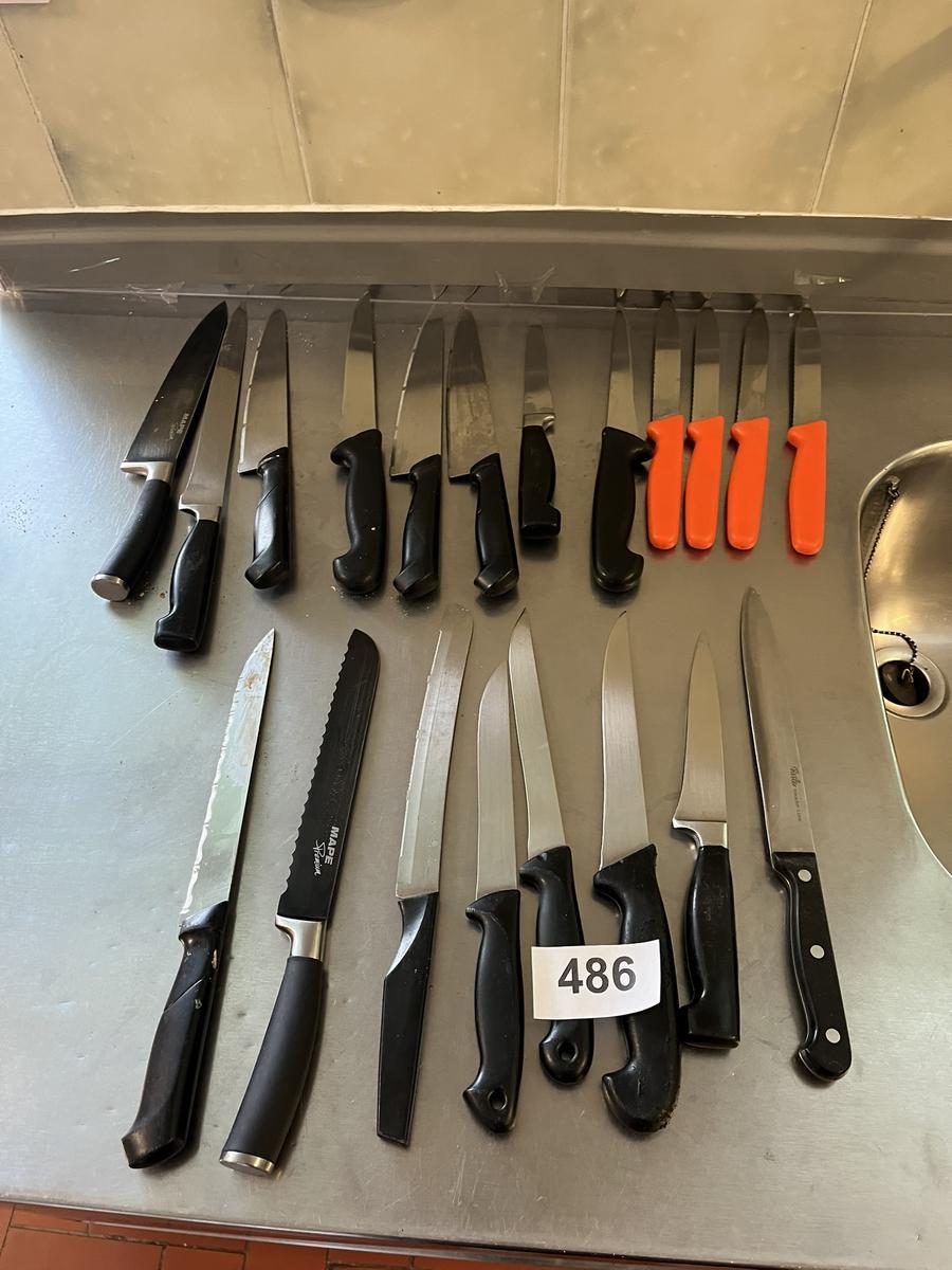 20 teiliges Küchenmesserset