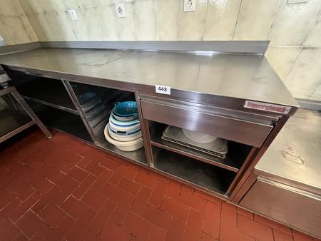 Kppersbusch Edelstahlmodul 1 Lade - 2 Etagen - GN Einschub ca. 262/70 cm