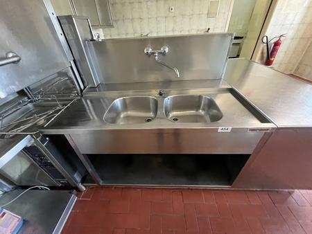 Kppersbusch Doppelsple 141/70 cm Becken 40/40/25 cm