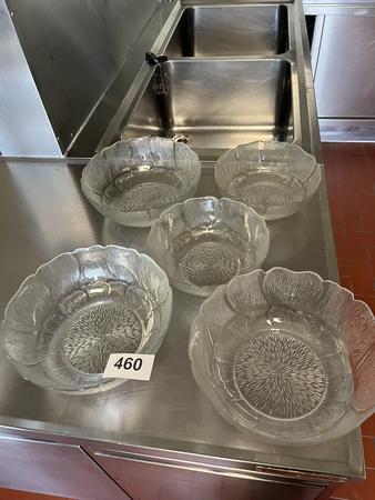 5 teiliges Glas-,Schsselset 23/27 cm Durchmesser