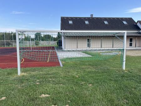 2 Stck Aluminium Fuballtore ca. 5 x 2 m