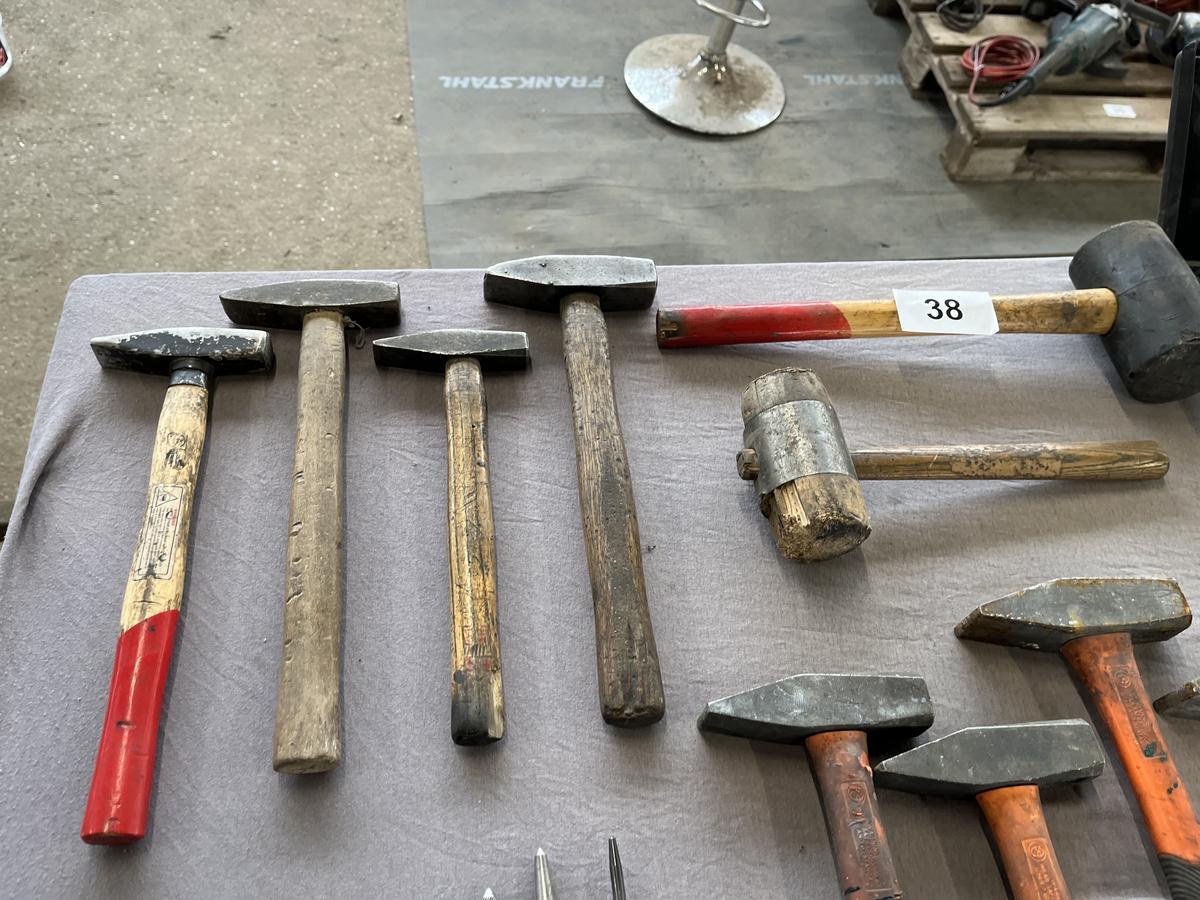 6 Stück Hämmer