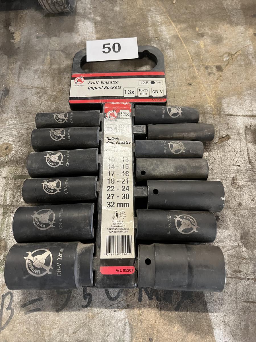 13 Stück Kraft Einsätze 10-32 mm