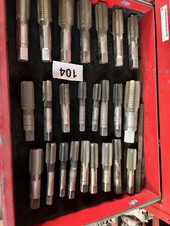 24 Stck Gewindebohrer