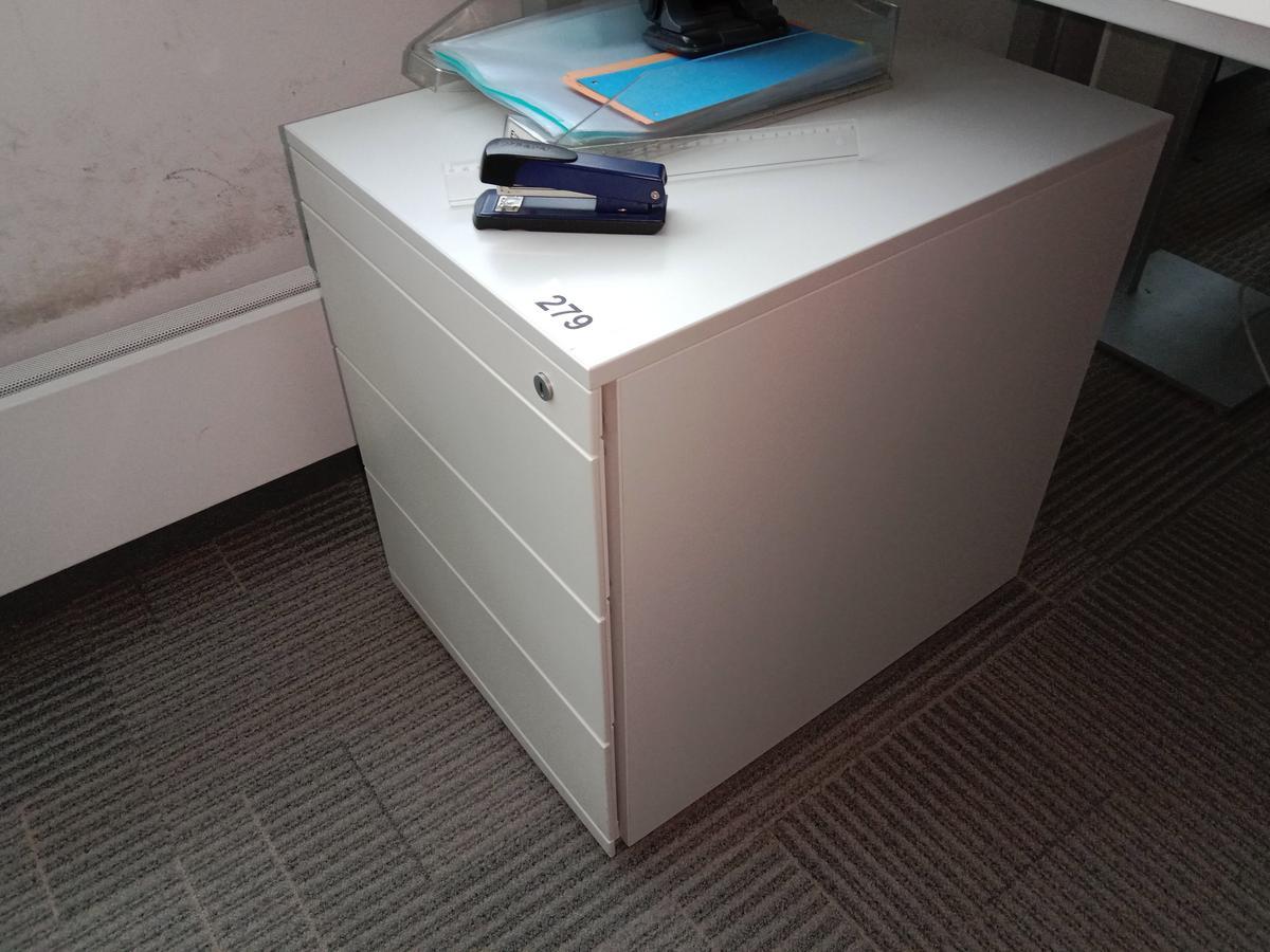 Steelcase Rollcontainer, ca. 44x59x57cm