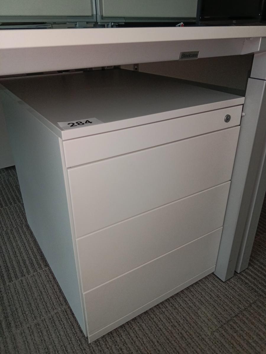 Steelcase Rollcontainer, ca. 44x59x57cm