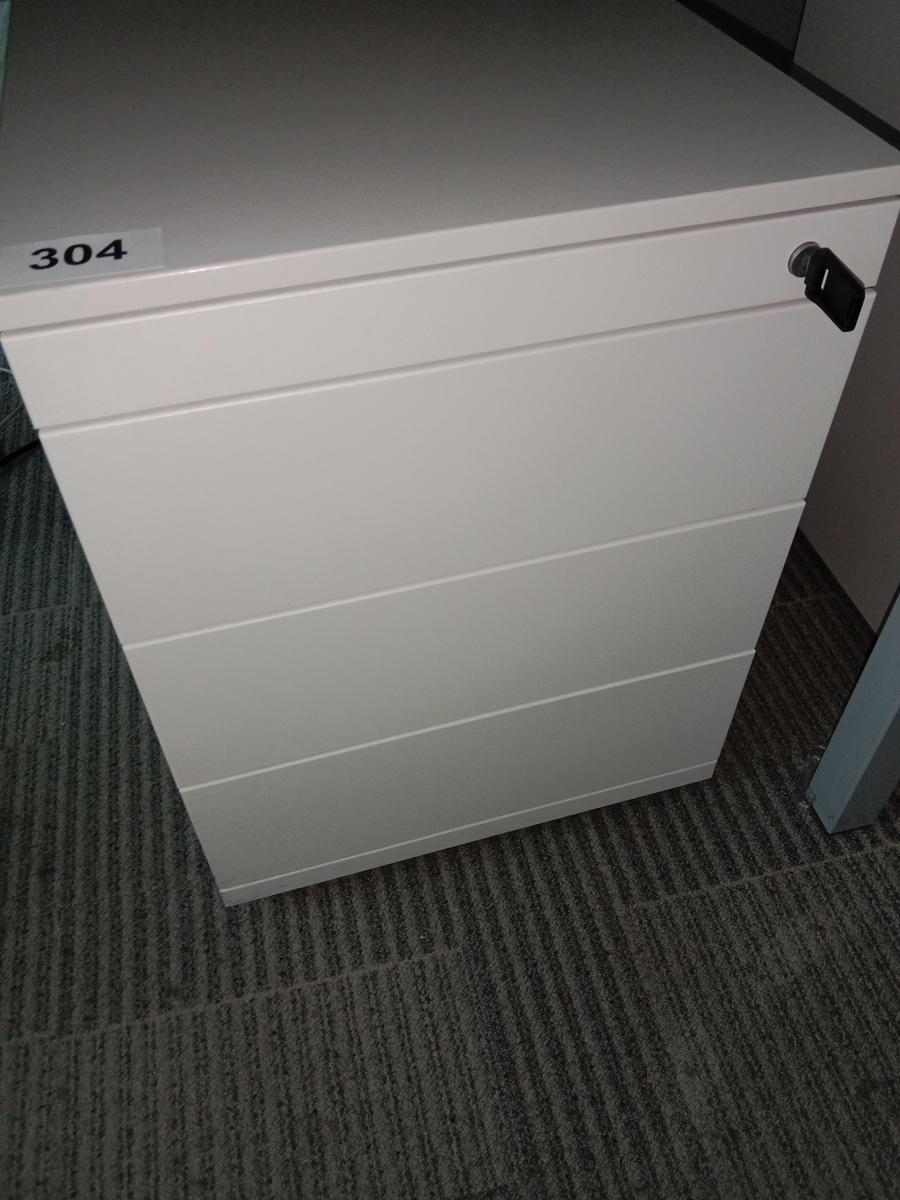 Steelcase Rollcontainer, ca. 44x59x57cm