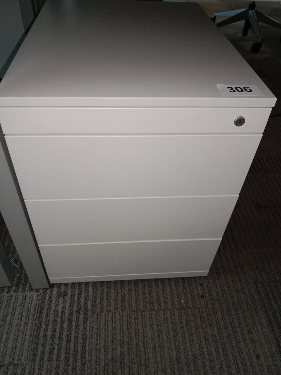 Steelcase Rollcontainer, ca. 44x59x57cm