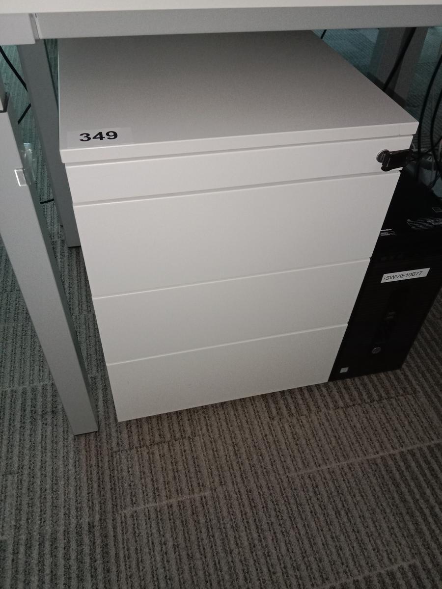 Steelcase Rollcontainer, ca. 44x59x57cm