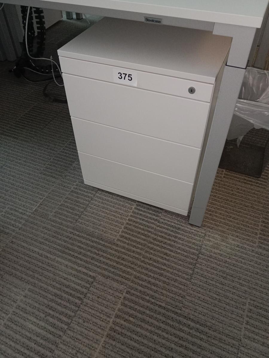 Steelcase Rollcontainer, ca. 44x59x57cm