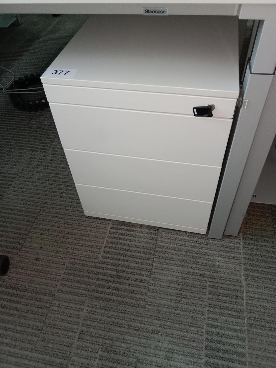 Steelcase Rollcontainer, ca. 44x59x57cm