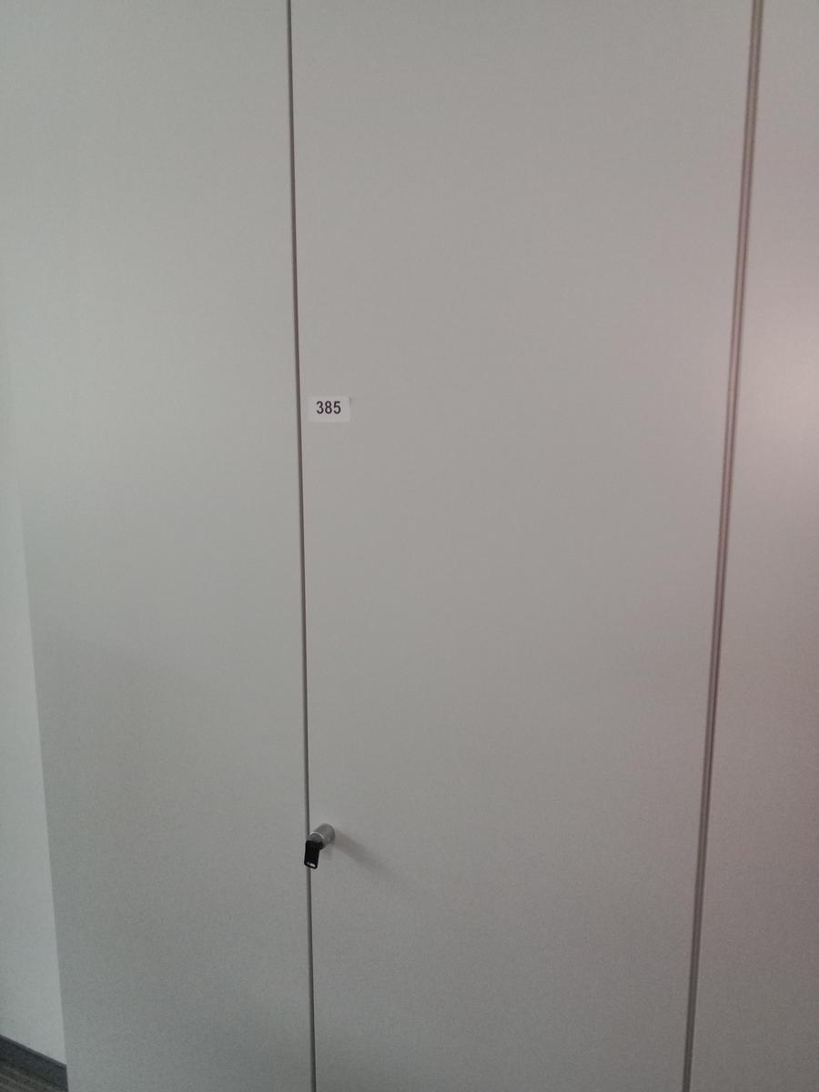 Aktenschrank, Steelcase, 6 Ordner hoch, weiß, ca. 120x45x230cm