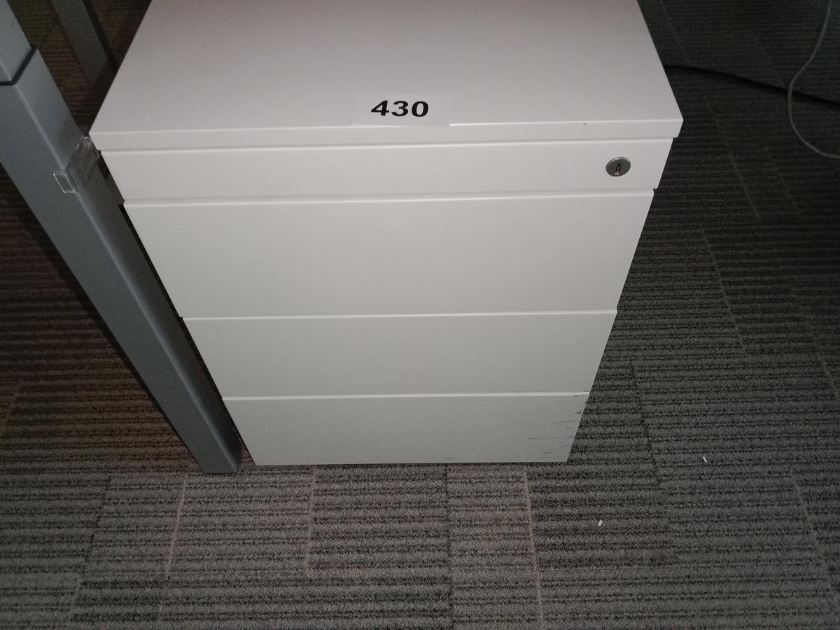 Steelcase Rollcontainer, ca. 44x59x57cm