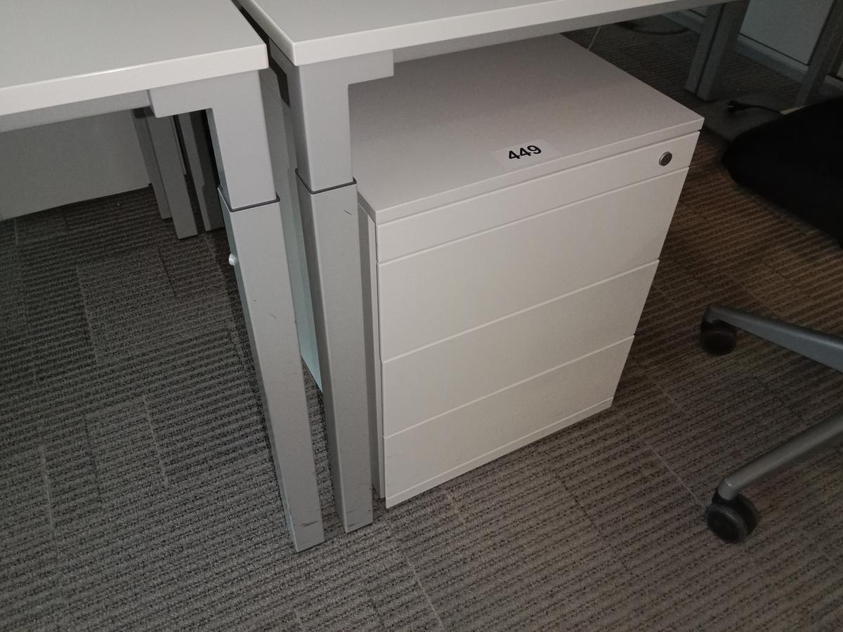 Steelcase Rollcontainer, ca. 44x59x57cm
