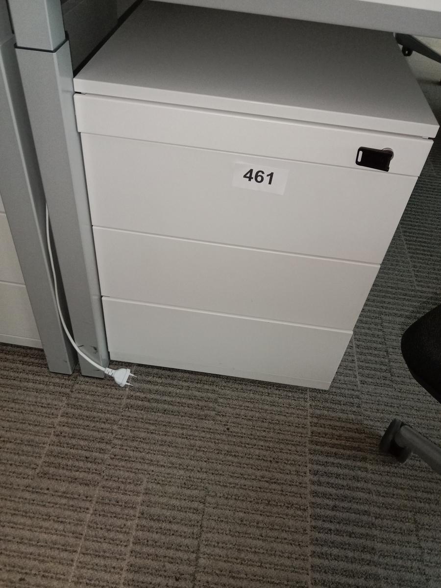 Steelcase Rollcontainer, ca. 44x59x57cm