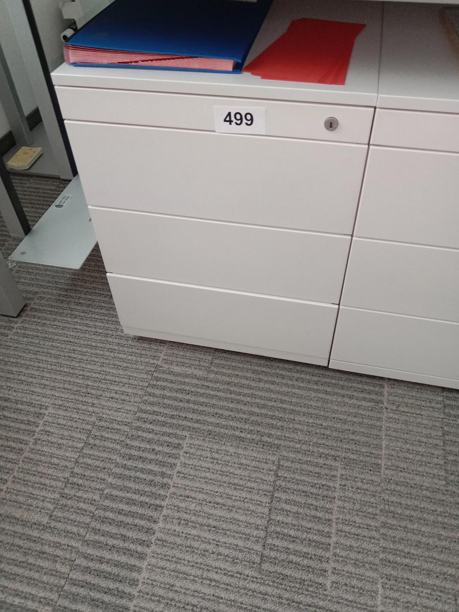 Steelcase Rollcontainer, ca. 44x59x57cm