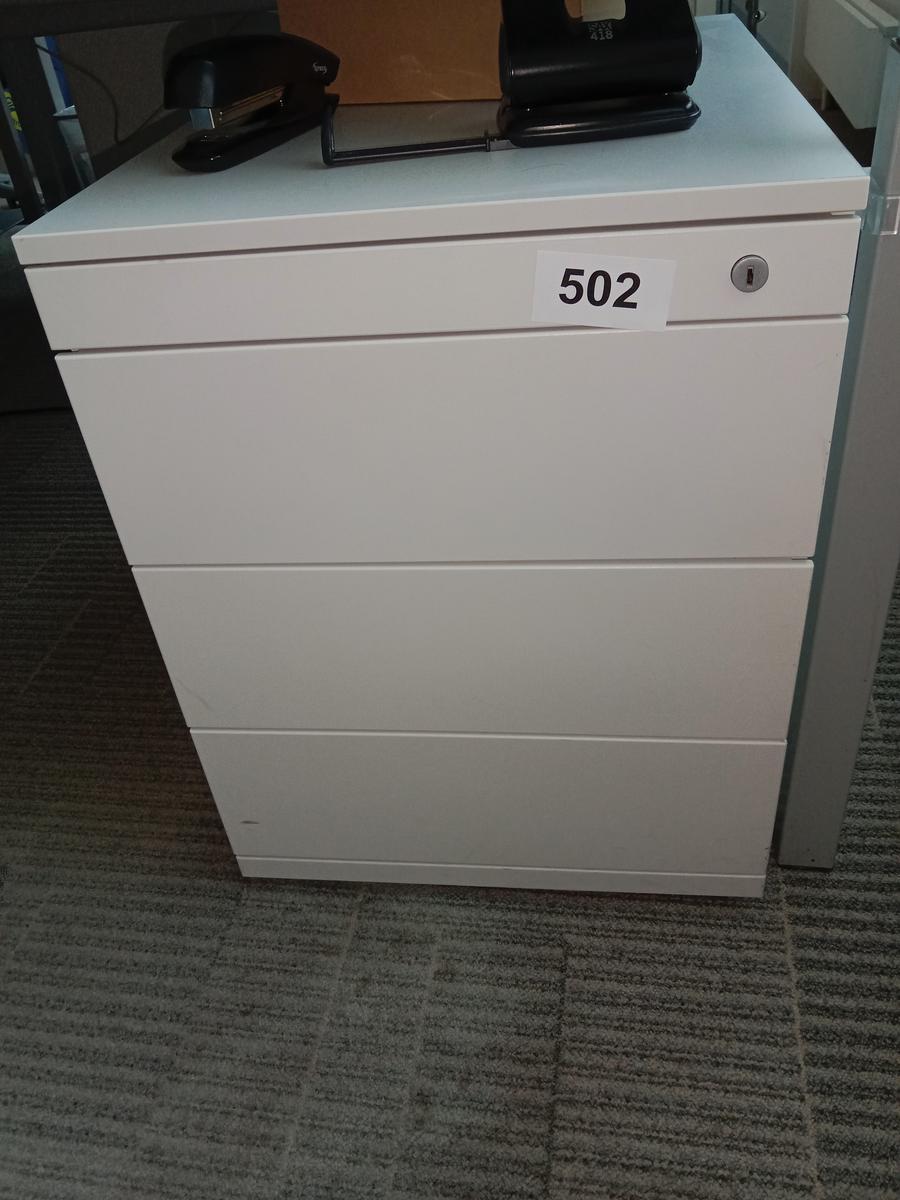 Steelcase Rollcontainer, ca. 44x59x57cm