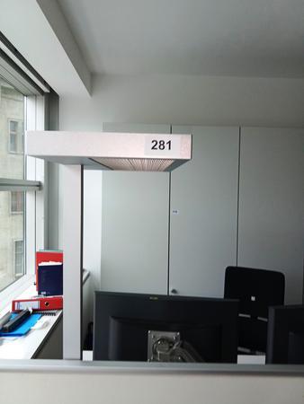 Mazzoleni Licht Stehlampe, ca. 58x33x185cm