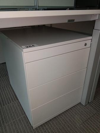 Steelcase Rollcontainer, ca. 44x59x57cm