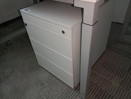 Steelcase Rollcontainer, ca. 44x59x57cm