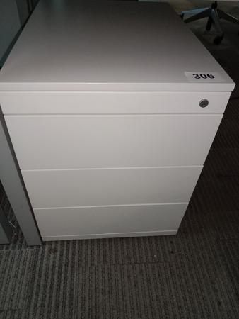 Steelcase Rollcontainer, ca. 44x59x57cm