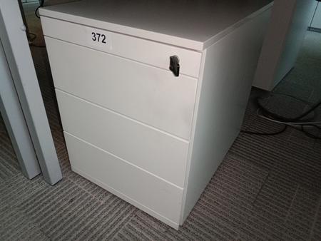 Steelcase Rollcontainer, ca. 44x59x57cm