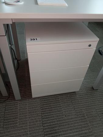 Steelcase Rollcontainer, ca. 44x59x57cm