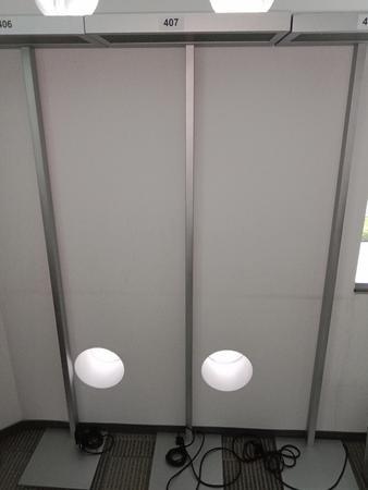 Mazzoleni Licht Stehlampe, ca. 58x33x185cm